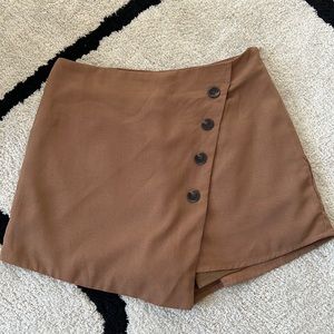Brown Skort